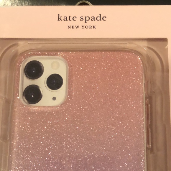 KATE SPADE New York iPhone Protective Hardshell 11 PRO Max / XS Max Glitter NIB - Picture 6 of 7